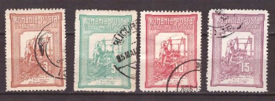 1906 - Tesatoarea, serie stampilata foto