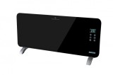 Convector electric Wi-Fi Raider RD-PH04, 2000W, Negru, Sticla, Telecomanda, Timer, Control App Tuya, Montare Perete/Podea