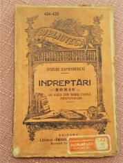 Indreptari. B.P.T. Nr. 424-425, Editura Alcalay - Duiliu Zamfirescu foto