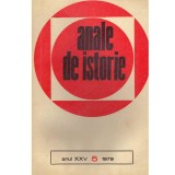 - Anale de istorie anul XXV (5), 1979 - 133821