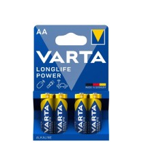 Set de 4 baterii Varta Longlife Power LR6/AA 4906