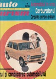 Revista Autoturism Automobil Clubul Roman nr. 9, 1970, editie brosata, 34 x 26 cm, 30 pagini, stare buna