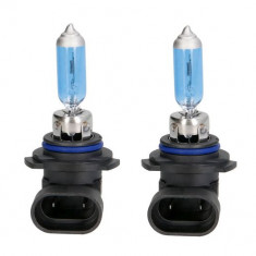 Halogen bec.2pcs.HB4.Ultra White.12V.Max.55W.Culoare deschisă alb.Max.5000k.Socket Tip P22D.Fără aprobare rutieră.Conține 2 nuclee