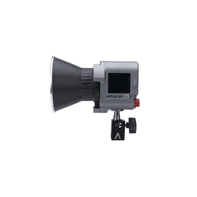 Lampa Video LED Bi-color Amaran COB 60x S 2700K-6500K cu Bluetooth si reflector foto