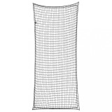 VidaXL Plasă de remorcă cu funie elastică, negru, 8x3,5 m, PP
