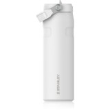 Stanley IceFlow&trade; Flip Straw Bottle sticlă inoxidabilă pentru apă cu pai Frost 710 ml