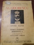 ALEXANDRU ODOBESCU OPERE ALESE (volumul 2, 1941)