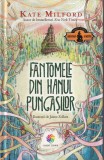 Carti pentru copii: Fantomele din Hanul Pungasilor, Kate Milford, romana, 492 pagini, stare buna, coperta cartonata, 13x20 cm