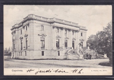 CAPOLNAS EDITURA E. FISCHER SIBIU CIRCULATA 1908 foto