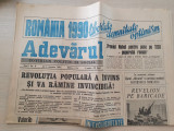 Adevarul 4 ianuarie 1990-revolutia populara a invins,articole revolutia romana