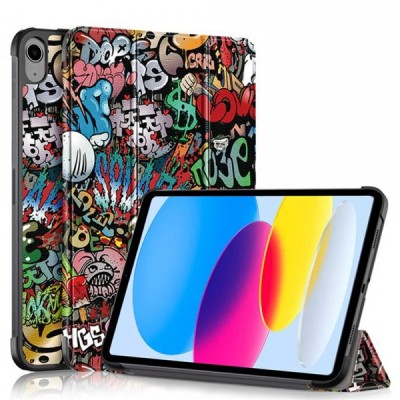 Husa pentru Apple iPad (2025) / (2022), Techsuit, FoldPro Urban Vibe, Multicolor foto
