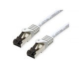 Cablu de retea RJ45 Cat.8 S/FTP(PiMF) LSOH 1m Gri, Value 21.99.1801