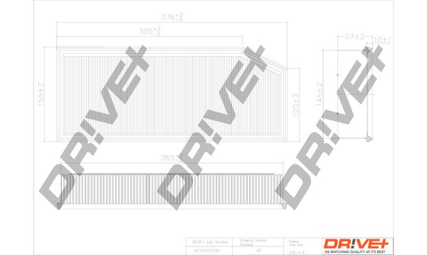 Dr!ve+ DP1110.10.0120 Filtru aer