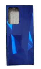 Husa silicon si acril cu textura diamant Samsung Galaxy Note 20 Ultra , Albastru foto