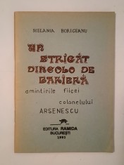 Melania Boriceanu - Un strigăt dincolo de barieră: amintirile fiicei colonelului Arsenescu (48 p.)