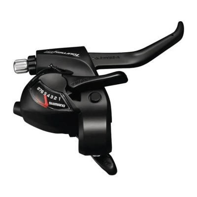 Maneta schimbator/frana Shimano Tourney ST-TX800-R, montaj dreapta, 8 viteze, cu... Cod:ESTTX800R8AL foto