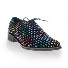 Pantofi piele naturala Rita Multicolor - sau Orice Culoare