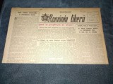 ZIARUL ROMANIA LIBERA 12 NOIEMBRIE 1950