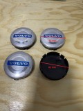 Capace Janta Volvo 64mm, Plastic+Metal, Set 4 Bucati