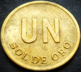 Cumpara ieftin Moneda exotica 1 SOL DE ORO - PERU, anul 1976 * Cod 4803 A, America Centrala si de Sud