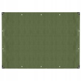 Prelata din polietilena impermeabila laminata, 120g/m2, 4x6m, verde Household NewTrend