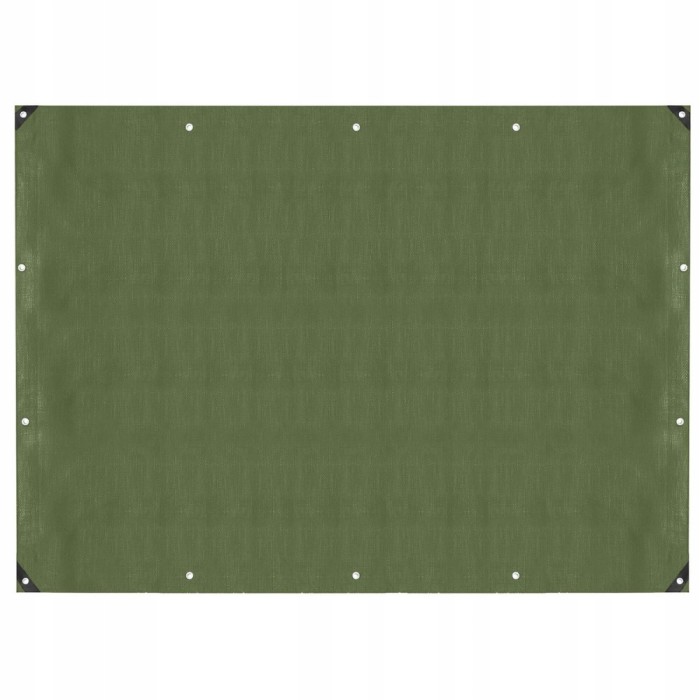 Prelata din polietilena impermeabila laminata, 120g/m2, 6x9m, verde Household NewTrend