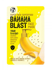 Masca hranitoare W7 Super Skin Superfood Banana Blast Face Mask, 18 g foto