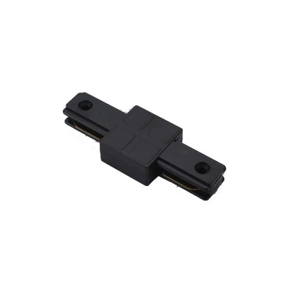 Set Conector pentru Sina Techstar&amp;reg; RailRacks, Monofazata, Tip L, Forma I, Negru foto