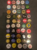 N81 Lot 50 bucati diferite capace de bere pentru colectie sau diferite proiecte