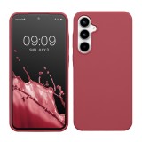 Husa Kwmobile pentru Samsung Galaxy A35, Roz inchis, Silicon, KWM000021PA011C, Carcasa