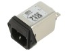 Conector Alimentare AC Schaffner C14 FN261-2-06 2A 250VAC Montare Panou Filtru Soclu