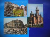 HOPCT LOT 2352 TIMISOARA -JUD TIMIS -3 CARTI POSTALE-CIRCULATE, Circulata, Printata