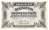 Ungaria 500 000 Otszazezer Adopengorol 1946 P-139 U18