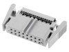 FISCHER ELEKTRONIK Conector IDC Mamă 16 Pini 2x8 VFL16G 1,27mm Cablu-bandă