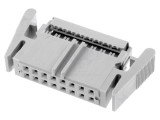 Mufă IDC Mamă 16 PIN pentru Cablu Bandă 1,27mm
