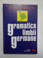GRAMATICA LIMBII GERMANE - Emilia Savin - ed.a 3a 2002 foto