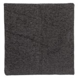 Fată de pernă decorativă chenille, antracit, 40x40 cm, cu fermoar, CMCLASS