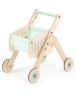 Antepremergator Lemn Mamatoyz 2in1 cu Cos Cumparaturi, Roti Ajustabile, +10 luni, Multicolor