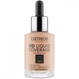 Fond de ten HD Liquid Coverage Foundation 020 - Rose Beige, 30ml, Catrice