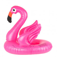 Saltea gonflabila (colac) pentru copii model Flamingo, dimensiune 66 x 47 cm