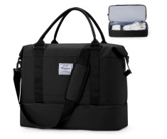 Geanta de voiaj HYC00, 45 x 36 x 20 cm, negru - RESIGILAT