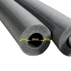 Izolatie termica teava 28mm, Climaflex naturefoam, izolatie teava incalzire, 2m (2 x 1m), &Oslash; 28 mm x 9 mm