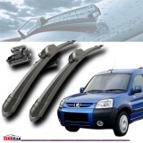 Cumpara ieftin Set stergătoare Peugeot Partner I (1996&ndash;2008) TeamCar&reg; Flat &ndash; Set față