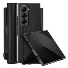 Dux Ducis - Bril (with Pencil Holder) - Samsung Galaxy Z Fold SE - Black foto