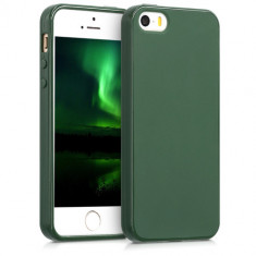Husa pentru Apple iPhone 5/iPhone 5s/iPhone SE, Silicon, Verde, 33098.118