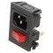 Conector Alimentare AC 10A 250VAC