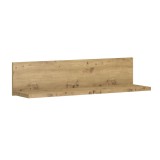Cumpara ieftin Etajera PAL stejar artisan Airon 86.6x22x20 cm