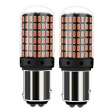 Set 2 becuri auto 1157 BAY15D, 2 faze, lumina rosie, P21/5W, 12V
