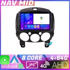 Navigatie Mazda 2 2007 2013 EDOTEC-LITE Android radio gps internet 4 64 CarStore Technology foto