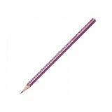 Creion Grafit Faber-Castell Sparkle, Duritate Mina B, Bordeaux